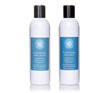 Grapefruit and Lemongrass Aromatherapy Shower Products