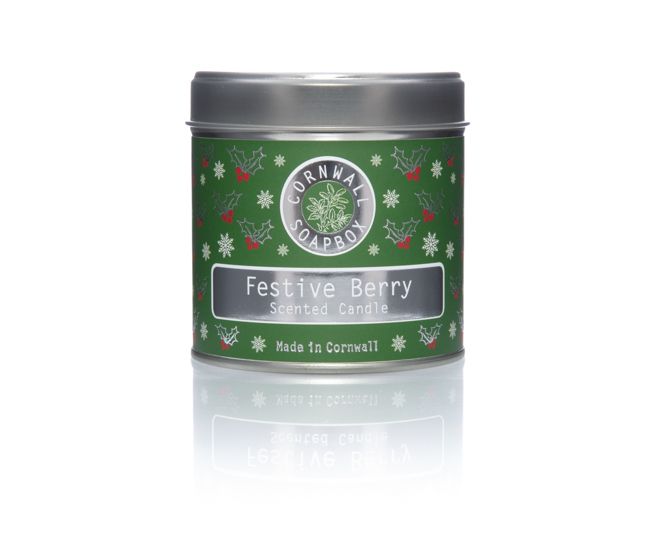 Festive Berry Christmas Scented Candle