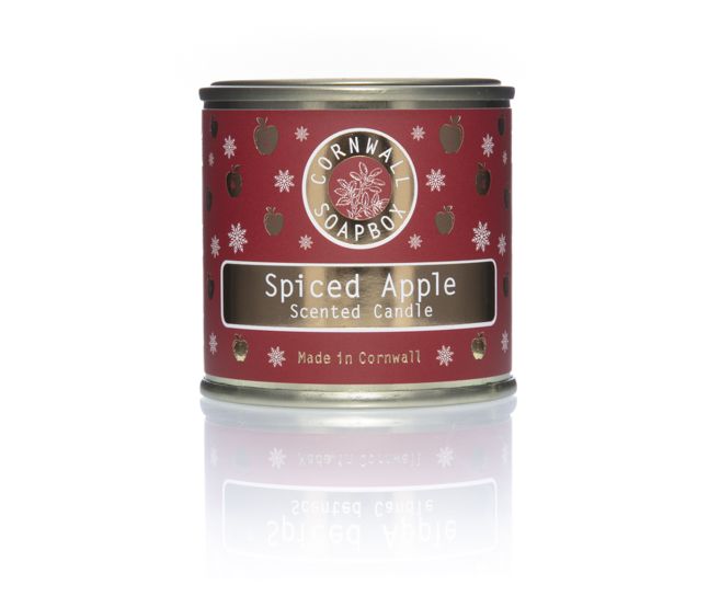  Small Christmas Scented Candle Spiced Apple